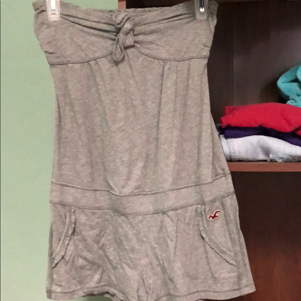 Hollister grey romper